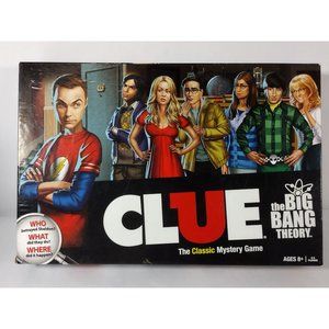 Clue The Big Bang Theory Edition Hasbro 2013 Mystery Board Game Complete